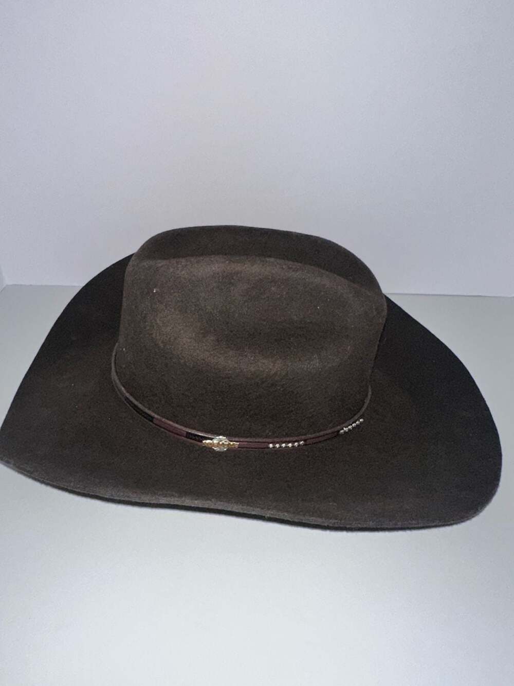 Stetson Llano 4X Wool Western Hat Brown 7-3/8